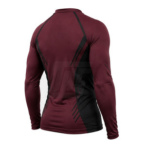T-shirt de compression à manches longues pour homme, de qualité supérieure, pour le sport, la course à pied, la gym et l'entraînement. - Product Image 4