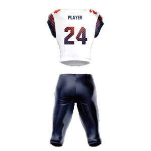 Conjunto de Uniforme de Fútbol Americano de Alta Calidad, Transpirable, 100% Poliéster, con Estampado Digital Frontal, el Más Vendido - Product Image 2