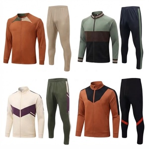 Trending Hot Autumn Clothing Custom OEM Breathable Warm Collar <b>Sweater</b> Knit Sport Style Casual Two Piece <b>Set</b> for men - Product Image 5