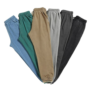 High Quality Custom Made Wholesale Comfortable <b>Men's</b> Sweatpants Quick Dry Breathable Elastic Waist High-Waisted Winter Casual - Product Image 5