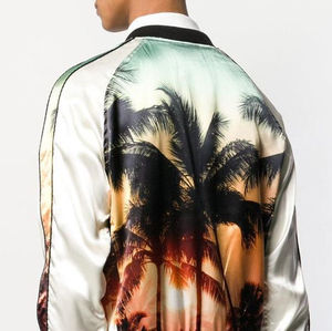 Chaqueta de Satén de Lujo OEM para Hombre y Mujer, Diseño Personalizado Disponible, Perfecta para Colecciones de Marca, Pedidos al por Mayor - Product Image 4