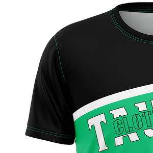 เสื้อยืดกีฬาผู้ชายผ้าฝ้าย 100% ขายส่ง ระบายอากาศ แห้งเร็ว รับสั่งทำลายพิมพ์แบบซับลิเมชั่น เสื้อผ้ากีฬา - Product Image 3