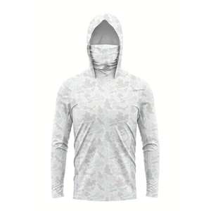 Sudadera de Pesca Personalizada con Sublimación, Secado Rápido, Poliéster, Protección UPF 50, MOQ Bajo - Product Image 1