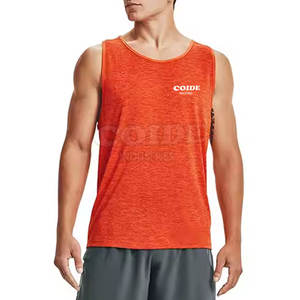 Camiseta sin Mangas Personalizada con Logotipo para Hombre, Ropa de Gimnasio, Camiseta Deportiva para Hombre, Ropa de Fitness, Camiseta sin Mangas de Talla Grande - Product Image 3