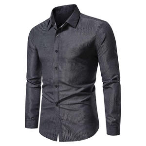 Camisa de Vestir para Hombre con Diseño Impreso Premium, Tela de Algodón Suave, Manga Larga, Uso Casual y Formal, Camisas con Logotipo Personalizado - Product Image 2