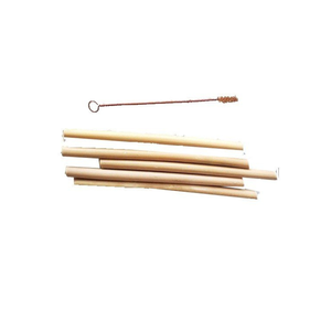 Pajitas de bambú Pajita de bambú reutilizable con precio competitivo de Vietnam de 99GD - Product Image 2