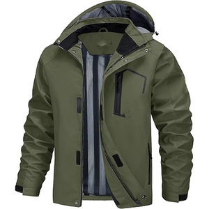 2025 invierno Multi-Bolsillo chaqueta Techwear para hombre senderismo a prueba de viento e impermeable hecho por Dress Sports - Product Image 1