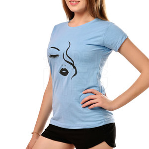 El mejor material, camisetas para mujer, ropa informal ajustada de alta calidad, ecológica - Product Image 5