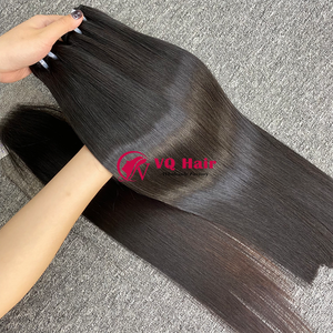 Extensiones de Cabello Humano Virgen Vietnamita de Alta Calidad, Tejido Liso Sedoso, Doble Trama, Paquete de Cabello Natural, ¡Gran Venta! - Product Image 1