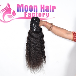 Cheveux indiens Remy bruts de qualité supérieure en gros, bouclés, lâches, ondulés profonds, cuticules alignées, provenant d'un vendeur indien, qualité supérieure, à vendre - Product Image 2