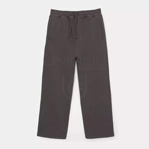 Pantalones de chándal transpirables de alta calidad con precio al por mayor con bolsillos, pantalones de chándal holgados con logotipo personalizado, último diseño - Product Image 1