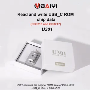 Lecteur de données Baiyi U301 ROM Assistant 5V-20V Boost ROM pour <span class=keywords><strong>Macbook</strong></span> Pro <span class=keywords><strong>Air</strong></span> USB-C réparation de récupération de tension (CD3215 et CD3217) - Product Image 4