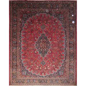 Tapis en laine vintage noué à la main, design artisanal luxueux en laine naturelle pour la maison et le bureau - Product Image 1