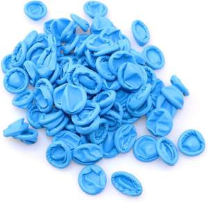 No tóxico médico nitrilo látex antiestático incisión Rosa dedo cunas Primeros Auxilios condones <span class=keywords><strong>de</strong></span> dedo rosa - Product Image 2