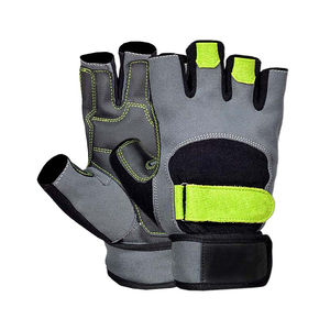 Cómodos guantes de levantamiento de pesas Nuevo diseño Fabricantes de guantes de levantamiento de pesas Medio dedo Gimnasio Entrenamiento Ejercicio físico - Product Image 4