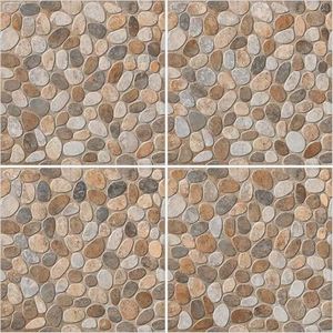 Azulejos de Piso de Mármol Modernos y Brillantes de la Serie Glossy, Sólidos, de 300x300 mm y 600x600 mm, para Uso Interior/Exterior en Supermercados, Adhesivos para Escaleras - Product Image 2