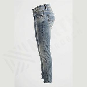 Jeans de haute qualité, logo personnalisé, style streetwear, pantalon pour homme, best-seller, denim confortable, couleur personnalisée - Product Image 3