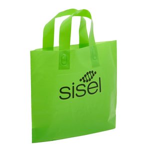 ถุงช้อปปิ้งพลาสติกเนื้อนุ่มแบบด้าน ไม่โปร่งแสง มีหูหิ้ว ความหนา 2.25 มิล - Product Image 4