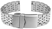 Montre connectée de luxe avec bracelet en acier inoxydable de 20 mm GD423, professionnelle, respirante, confortable, durable, étanche, souple et légère