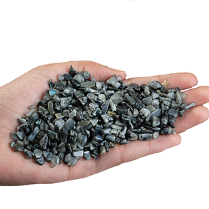 Cristal puce de larvikite pierre en vrac puces de pierres précieuses brutes puce de pierre dégringolée cristal de guérison naturelle graviers cailloux agate - Product Image 6