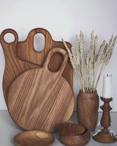 Tabla de cortar de madera ecológica y duradera, superficie de corte amigable con cuchillos de alta calidad - Product Image 5
