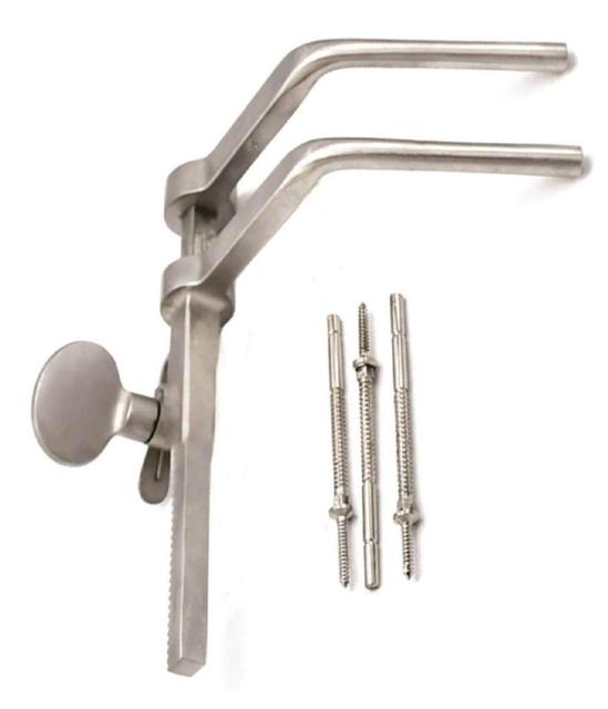 High-Quality Caspar Cervical Distractor CE ISO Approved Orthopedic Neurosurgical Instrument Set with Screws & Pins