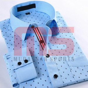 Camisas formales clásicas para hombre, camisa de vestir de oficina de manga larga con diseño personalizado, ropa de negocios de algodón 100% con cuello abotonado - Product Image 5