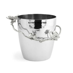 Seau à champagne en argent avec poignée latérale Tête de renne Forme Design Party Catering & Events Outil Refroidisseur de glace pour restaurant - Product Image 6