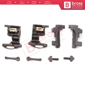 BSR554-1 Juego de reparación de riel guía de techo solar tipo lamela, deflector de viento y bloque deslizante para Mercedes-Benz Clase A W168 W169 y Clase B W2 - Product Image 2
