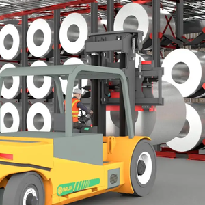 Fabricant italien Vente directe Prix Chariot élévateur électrique de haute qualité 24 tonnes Transport lourd à vendre Garantie 1 an Certifié CE - Product Image 3