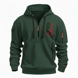 Sweat à capuche tendance 2026 |   Fleece 100% coton lourd |   Coupe-vent d'hiver |   Unisexe, personnalisable, vierge |   2 pièces en gros à capuche - Product Image 5