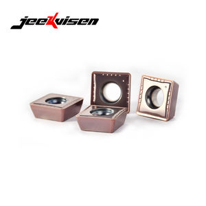 ตัวแทรกแบบกำหนดได้ CNC คาร์ไบด์ SPMG140512-PG JA215P ตัวเจาะรูปตัวยูเจาะคาร์ไบด์ CNC - Product Image 1