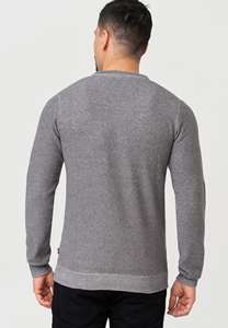 Custom Logo OEM Wholesale Crewneck Oversized <b>Men</b> 100% Cotton Cropped Crew Neck Pullover Blank Heavyweight <b>Sweatshirt</b> For <b>Men</b> - Product Image 5