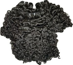 Fournisseurs de paquets de cheveux humains bouclés naturels du Vietnam à vagues profondes non traités - Product Image 3