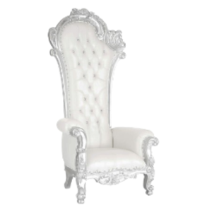 Fabricación en Indonesia Sillas de trono con respaldo alto Evento de boda y banquete Sillas de novia y novio Muebles de boda para el hogar - Product Image 3