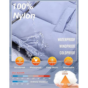 Windproof Down Bubble Hooded Puffer Jackets for <b>Mens</b> Custom Logo Filled Down Puffer Jackets with logo two tone jackets - Product Image 4