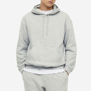 Sweat à capuche unisexe en coton coupe ample toutes saisons 2025, style streetwear décontracté avec poche kangourou, en polaire longue pour l'hiver - Product Image 3