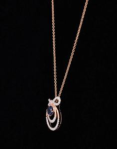 Collier pendentif en quartz rose de style classique de qualité supérieure pour l'amour et la guérison à un prix raisonnable - Product Image 1