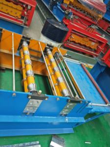 제조 컬러 스틸 루핑 시트 기어 및 베어링 380V 금속 만들기 기계 - Product Image 5