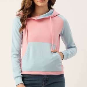 เสื้อฮู้ดดี้สีบล็อกกิ้ง แขนเสื้อแบบแร็กแลน มีกระเป๋า ทรงปกติ สวมใส่สบายได้ทั้งชายและหญิง เหมาะสำหรับฤดูใบไม้ร่วง ผลิตจากผ้าฝ้ายเฟรนช์เทอร์รี่ 100% - Product Image 5