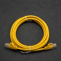 Cable de Conexión Ethernet UTP Cat6 de Alta Velocidad, Cable de Red LAN RJ45, 23/24/26/28AWG, Cobre Desnudo BC CCA, Revestimiento de PVC LSZH, Longitud Personalizada