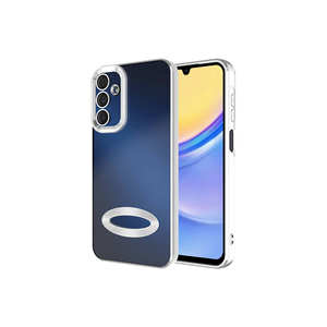 Funda de Silicona Líquida Plateada Premium para Samsung Galaxy A25 MSCS Omega con Protección de Cámara y Diseño Inspirado en 'ins' - Product Image 1