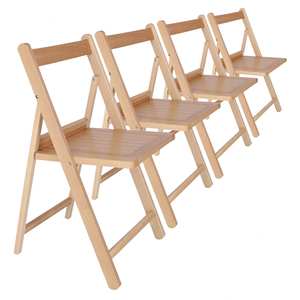 WELL HOME Set di 4 Sedie 42x47x79cm NORTH Finitura Laccata - Product Image 1