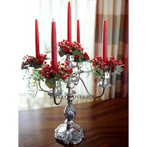 Look brillant entièrement plaqué or de haute qualité métal de qualité supérieure Unique fantaisie Designer look élégant décor de table de mariage - Product Image 3