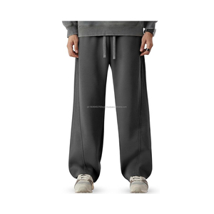 Waseem Impex <b>Mens</b> Baggy Oxford <b>Fleece</b> Sweatpants Wide Leg <b>Lounge</b> <b>Pants</b> Pockets Loose Fit Drawstring Closure Lightweight Winter - Product Image 1