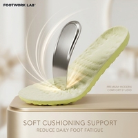 Semelles orthopédiques pour chaussures de sport avec soutien de la voûte plantaire, absorption des chocs, matériau PU - Taille 35-46, OEM ODM disponibles