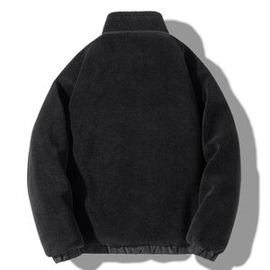 Veste en polaire tactique lourde avec logo personnalisé en gros, épaisse, chaude, pour l'hiver, pour le travail en extérieur, fermeture éclair, vestes d'extérieur pour hommes - Product Image 4