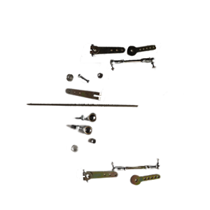 FAJS L5-6 PII-4 DELLORTO用のすべてのデュアルウェバーDCOEキャブレターとスロットルリンケージLに適合するリンケージ - Product Image 1