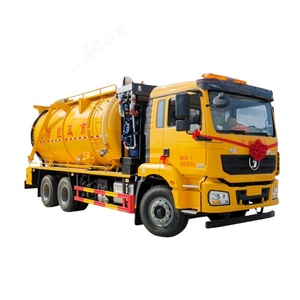 Camion-citerne à vide Shacman 6x4 pour l'élimination des déchets industriels, véhicule de collecte des ordures municipales à haute efficacité - Product Image 1