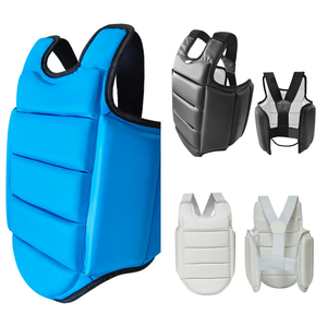 Protector de Pecho para Karate, Protector de Pecho Doble Grueso, Unisex, Equipo de Protección, Chaleco de Entrenamiento para Competencia, Protectores de Taekwondo - Product Image 3